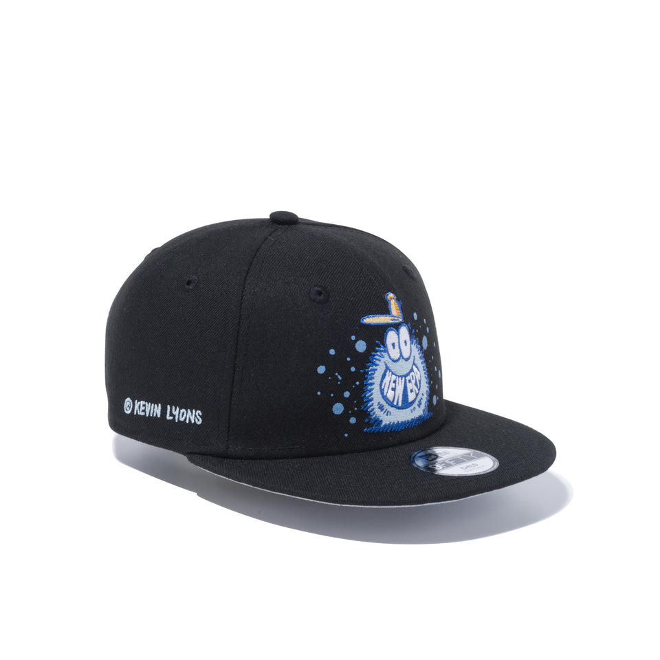 【ストア限定】 Child 9FIFTY Kevin Lyons ケヴィン・ライオンズ NEW ERA オリジナルロゴ ブラック