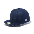 【ストア限定】59FIFTY スター サンドイッチバイザー ウォッシュドデニム