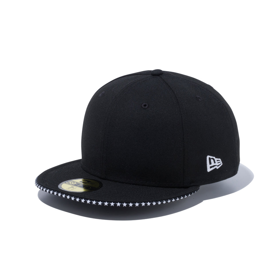 【ストア限定】59FIFTY スター サンドイッチバイザー ブラック