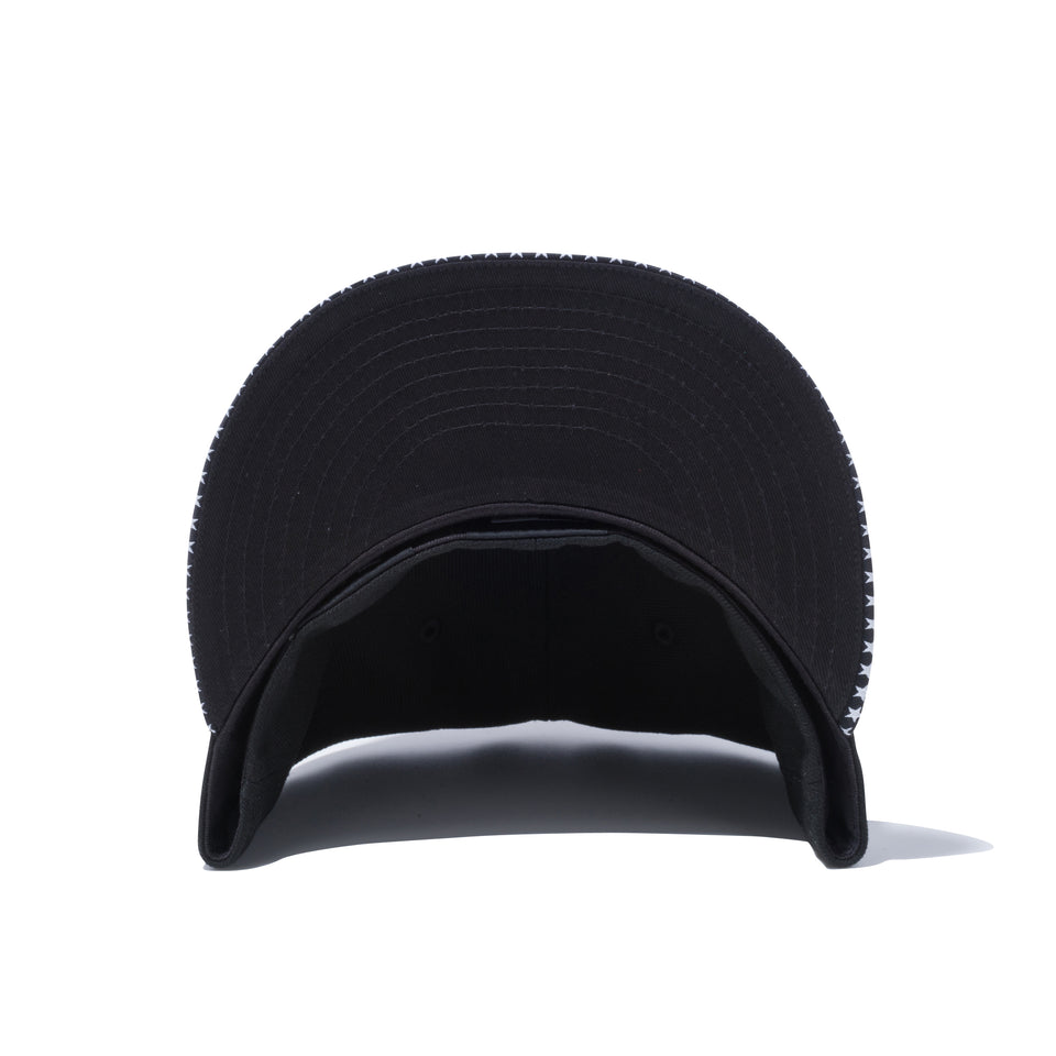 【ストア限定】59FIFTY スター サンドイッチバイザー ブラック