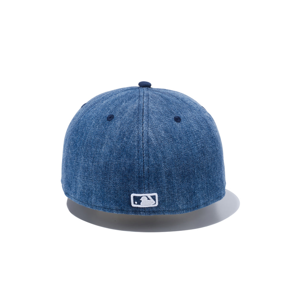 【ストア限定】59FIFTY ウォッシュドデニム ニューヨーク・ヤンキース ネイビースウェットバイザー