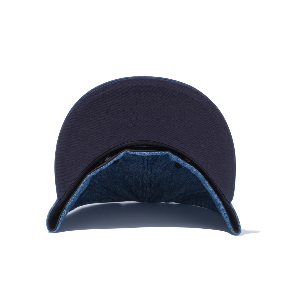 【ストア限定】59FIFTY ウォッシュドデニム ニューヨーク・ヤンキース ネイビースウェットバイザー