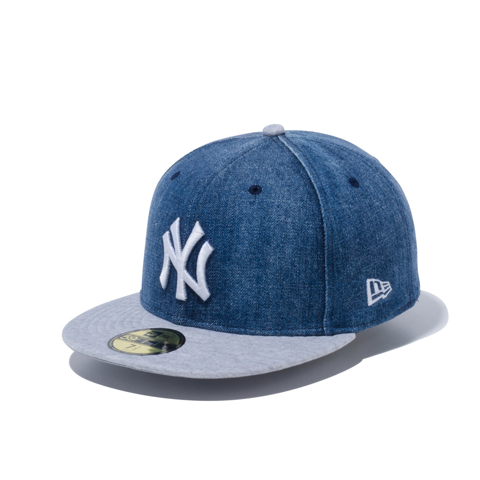 【ストア限定】59FIFTY ウォッシュドデニム ニューヨーク・ヤンキース グレースウェットバイザー