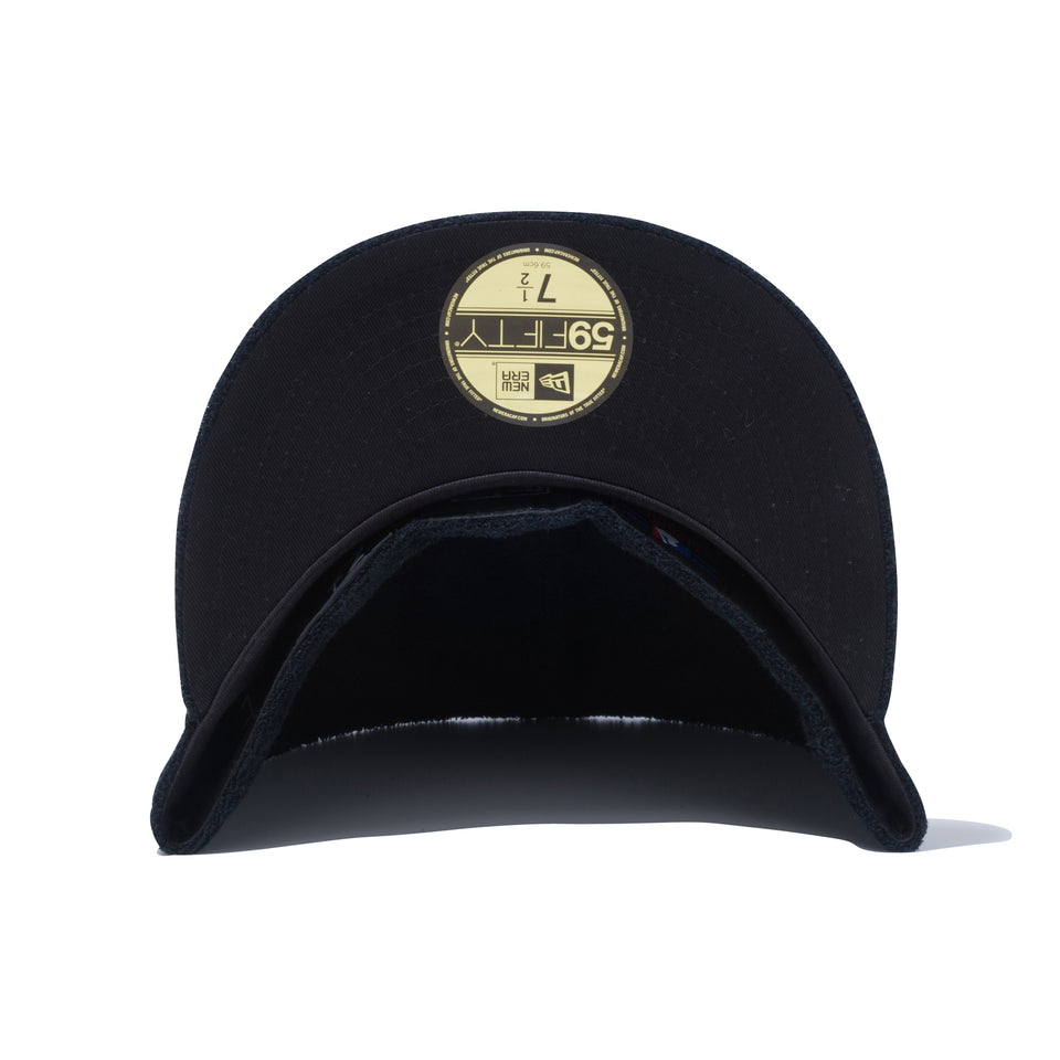 【ストア限定】59FIFTY パイル ニューヨーク・ヤンキース ブラック