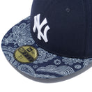 【ストア限定】 59FIFTY デニムペイズリー ニューヨーク・ヤンキース ネイビー