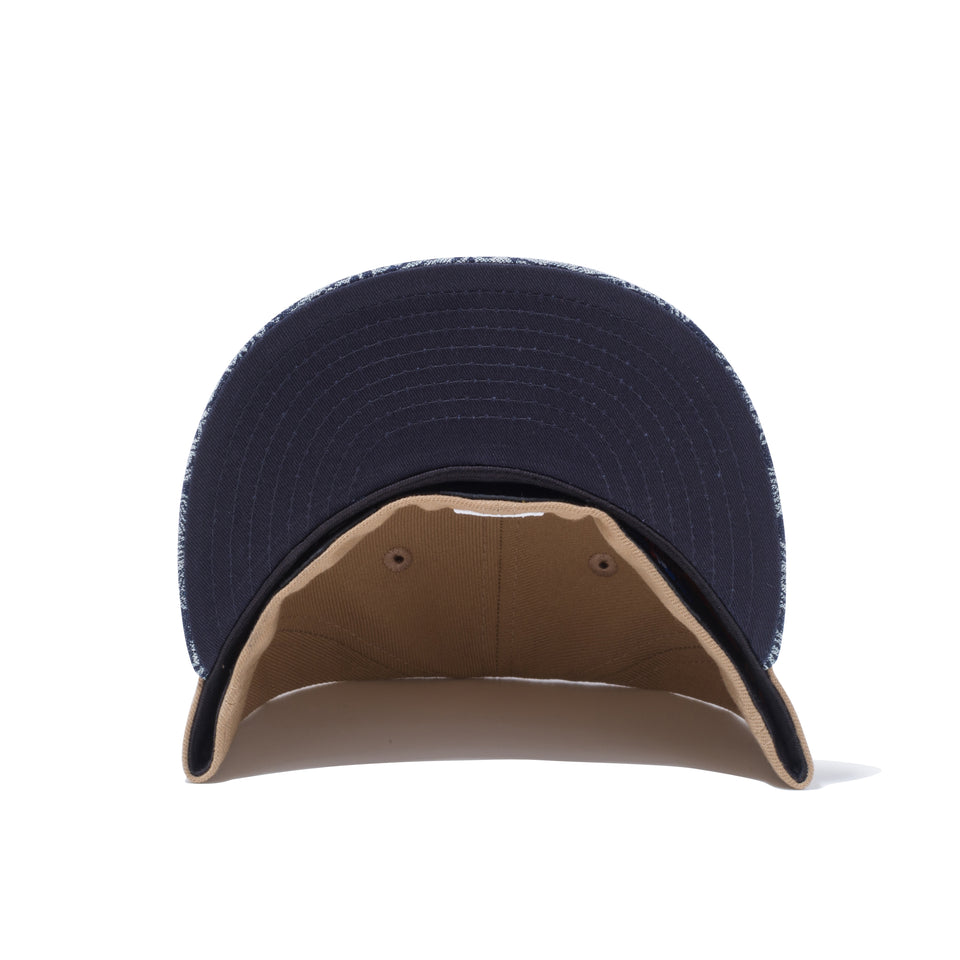 【ストア限定】 59FIFTY デニムペイズリー ニューヨーク・ヤンキース カーキ