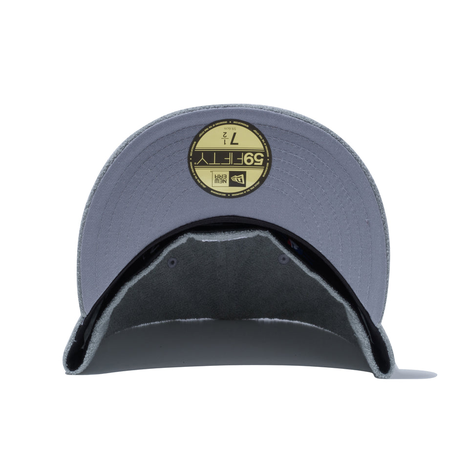 【ストア限定】59FIFTY パイル ロサンゼルス・ドジャース グレー