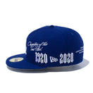 【ストア限定】59FIFTY New Era 1920-2020 ロサンゼルス・ドジャース ダークロイヤル グレーアンダーバイザー