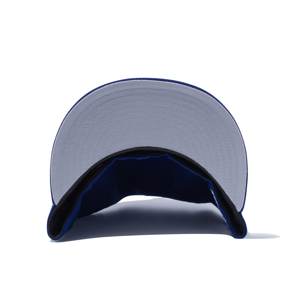 【ストア限定】59FIFTY New Era 1920-2020 ロサンゼルス・ドジャース ダークロイヤル グレーアンダーバイザー