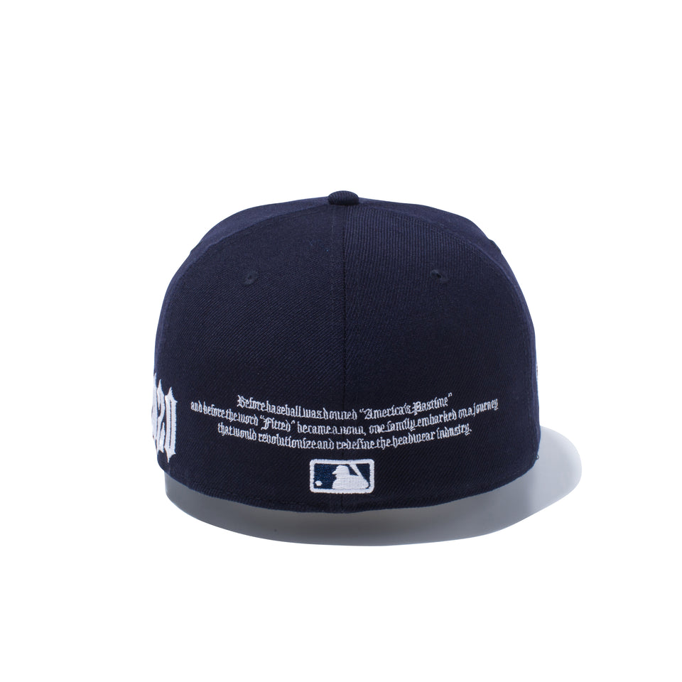 【ストア限定】59FIFTY New Era 1920-2020 デトロイト・タイガース ネイビー グレーアンダーバイザー