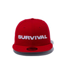 59FIFTY Dave East デイヴ・イースト SURVIVAL スカーレット - 12543876-700| NEW ERA ニューエラ公式オンラインストア