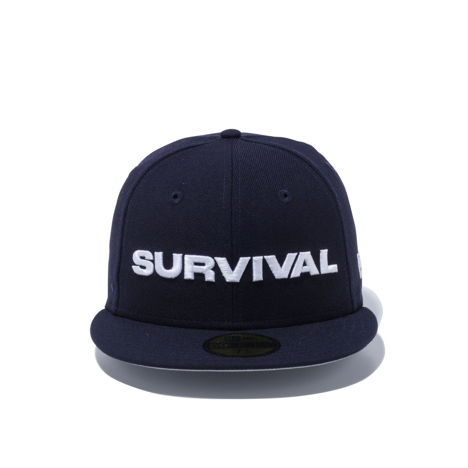 59FIFTY Dave East デイヴ・イースト SURVIVAL ネイビー - 12543877-700| NEW ERA ニューエラ公式オンラインストア