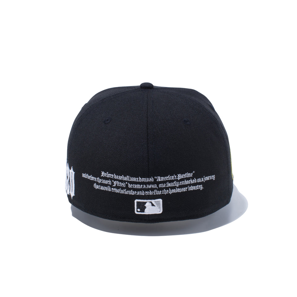 【ストア限定】59FIFTY New Era 1920-2020 シカゴ・ホワイトソックス ブラック グレーアンダーバイザー