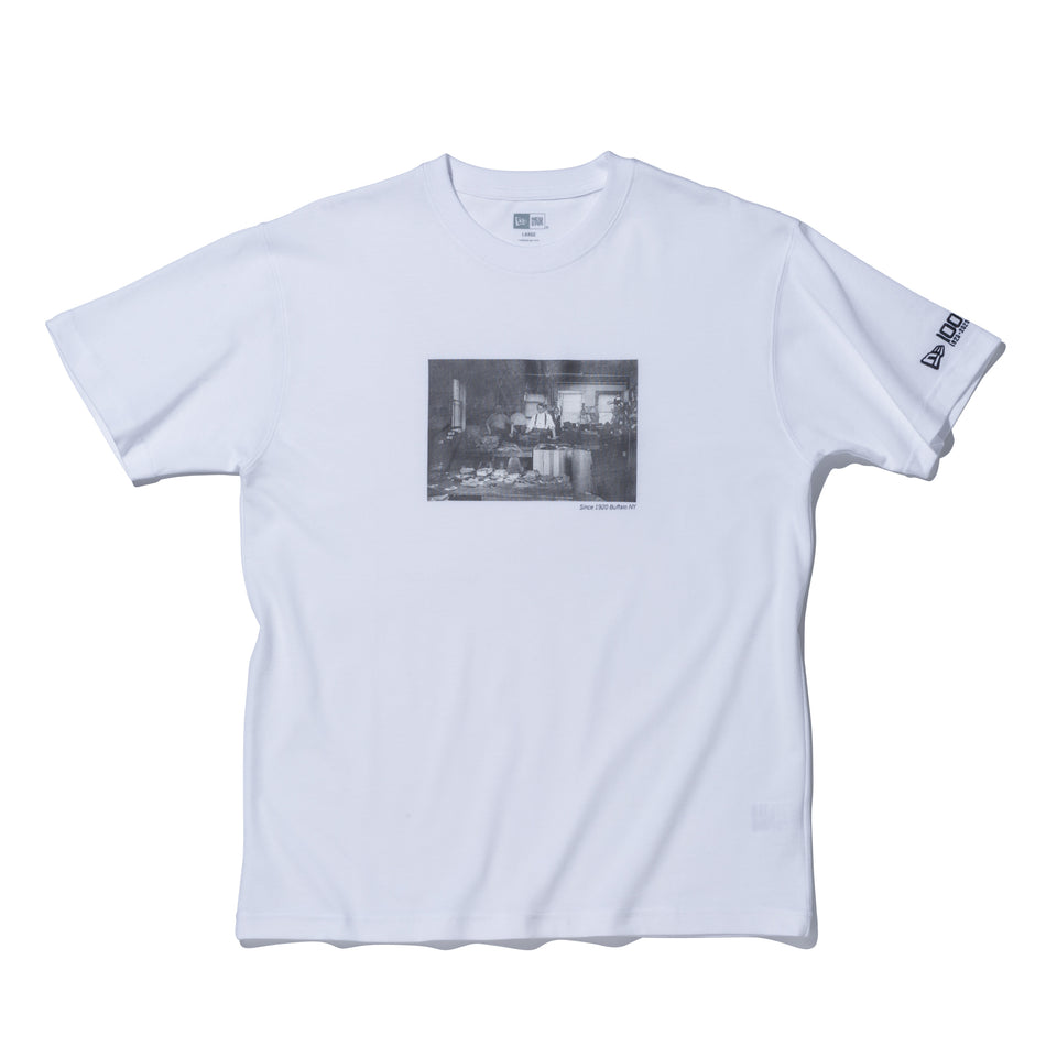 【ストア限定】半袖 コットンTシャツ ニューエラ 1920 ヒストリー ホワイト レギュラーフィット