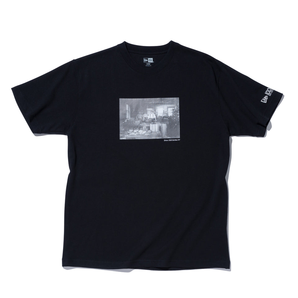 【ストア限定】半袖 コットンTシャツ ニューエラ 1920 ヒストリー ブラック レギュラーフィット