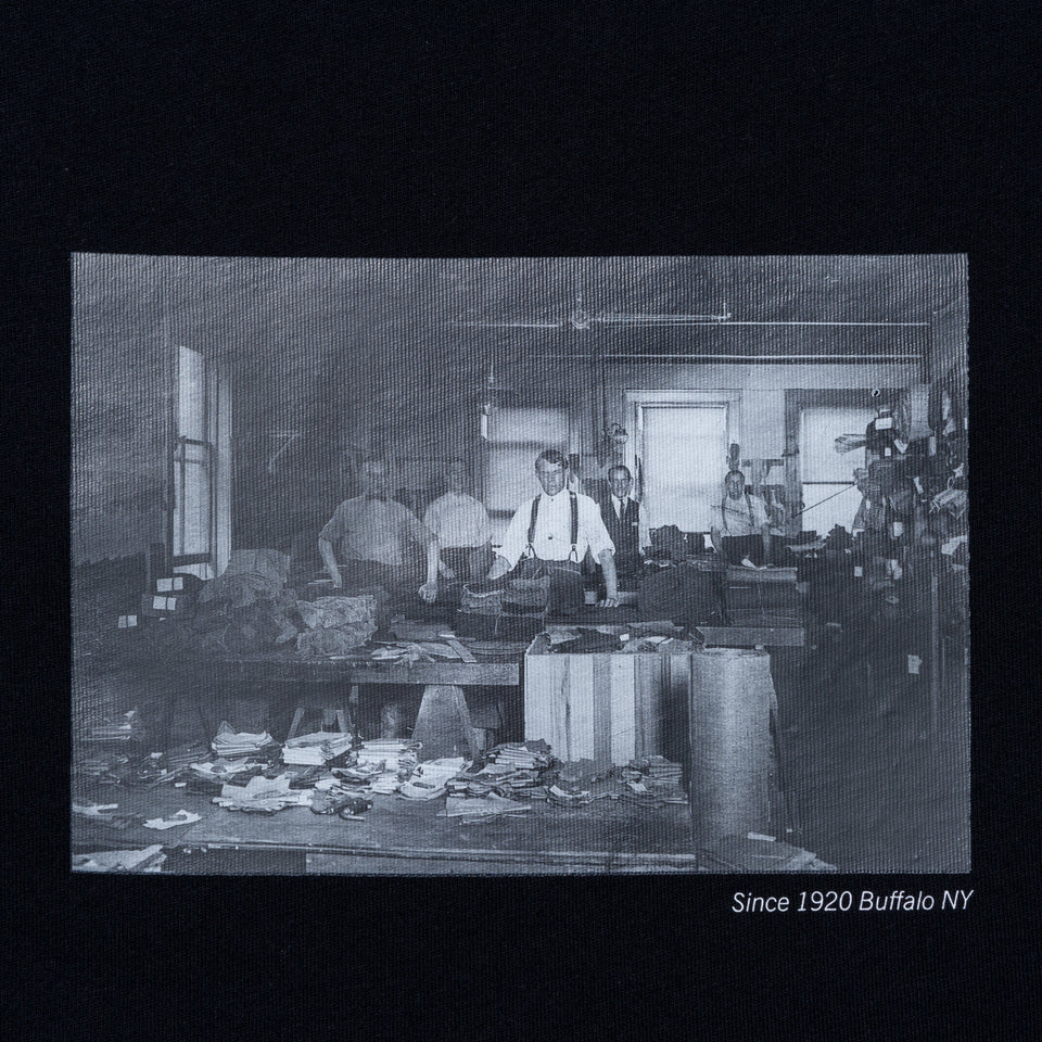 【ストア限定】半袖 コットンTシャツ ニューエラ 1920 ヒストリー ブラック レギュラーフィット