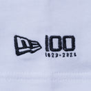 【ストア限定】半袖 コットンTシャツ ニューエラ 100周年ロゴ キャップ ホワイト レギュラーフィット