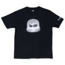 【ストア限定】半袖 コットンTシャツ ニューエラ 100周年ロゴ キャップ ブラック レギュラーフィット