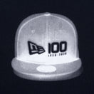 【ストア限定】半袖 コットンTシャツ ニューエラ 100周年ロゴ キャップ ブラック レギュラーフィット