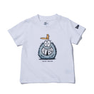 【ストア限定】 Child 半袖 コットン Tシャツ Kevin Lyons ケヴィン・ライオンズ NEW ERA オリジナルロゴ ホワイト