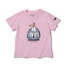 【ストア限定】 Child 半袖 コットン Tシャツ Kevin Lyons ケヴィン・ライオンズ NEW ERA オリジナルロゴ ライトピンク
