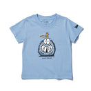 【ストア限定】 Child 半袖 コットン Tシャツ Kevin Lyons ケヴィン・ライオンズ NEW ERA オリジナルロゴ ライトブルー