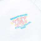 裏起毛 スウェット プルオーバー フーディー Keith Haring キース・へリング パラダイス ホワイト
