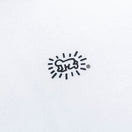 裏起毛 スウェット プルオーバー フーディー Keith Haring キース・へリング ベイビー ホワイト
