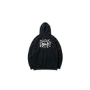裏起毛 スウェット プルオーバー フーディー Keith Haring キース・へリング ベイビー ブラック