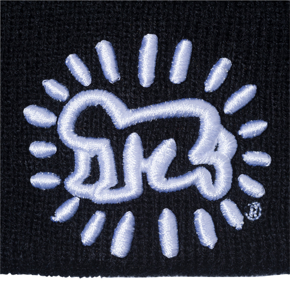 ベーシック カフニット ミッド Keith Haring キース・へリング ベイビー ブラック
