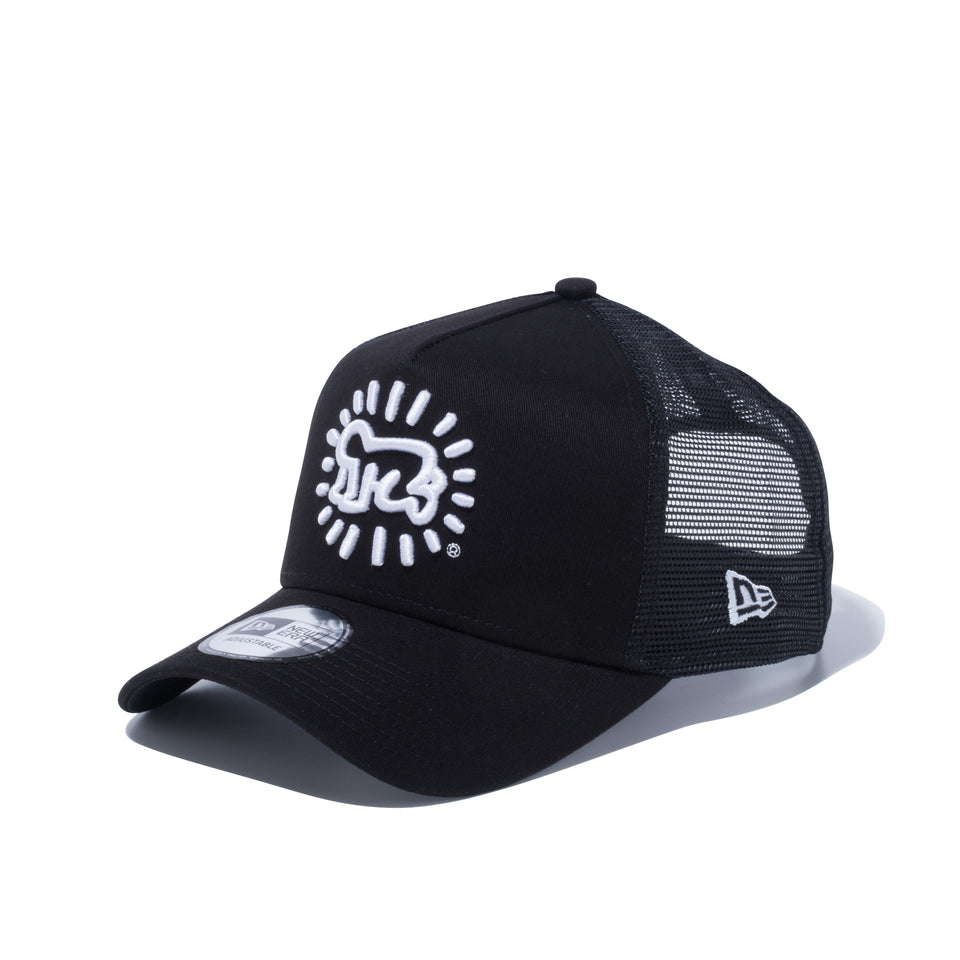 9FORTY A-frame トラッカー Keith Haring キース・へリング ベイビー ブラック