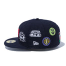 59FIFTY Keith Haring キース・へリング マルチ ロゴ ネイビー