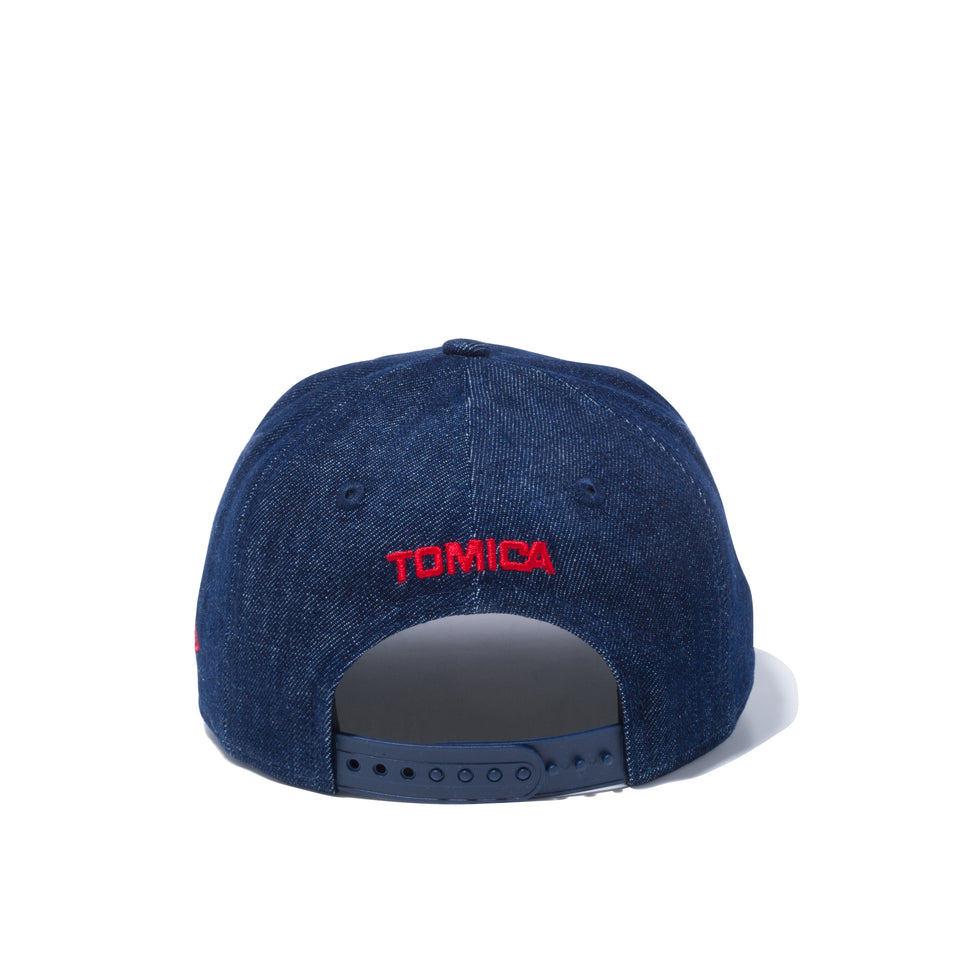 Youth 9FIFTY TOMICA トミカ ロゴ デニム × ラディアントレッド