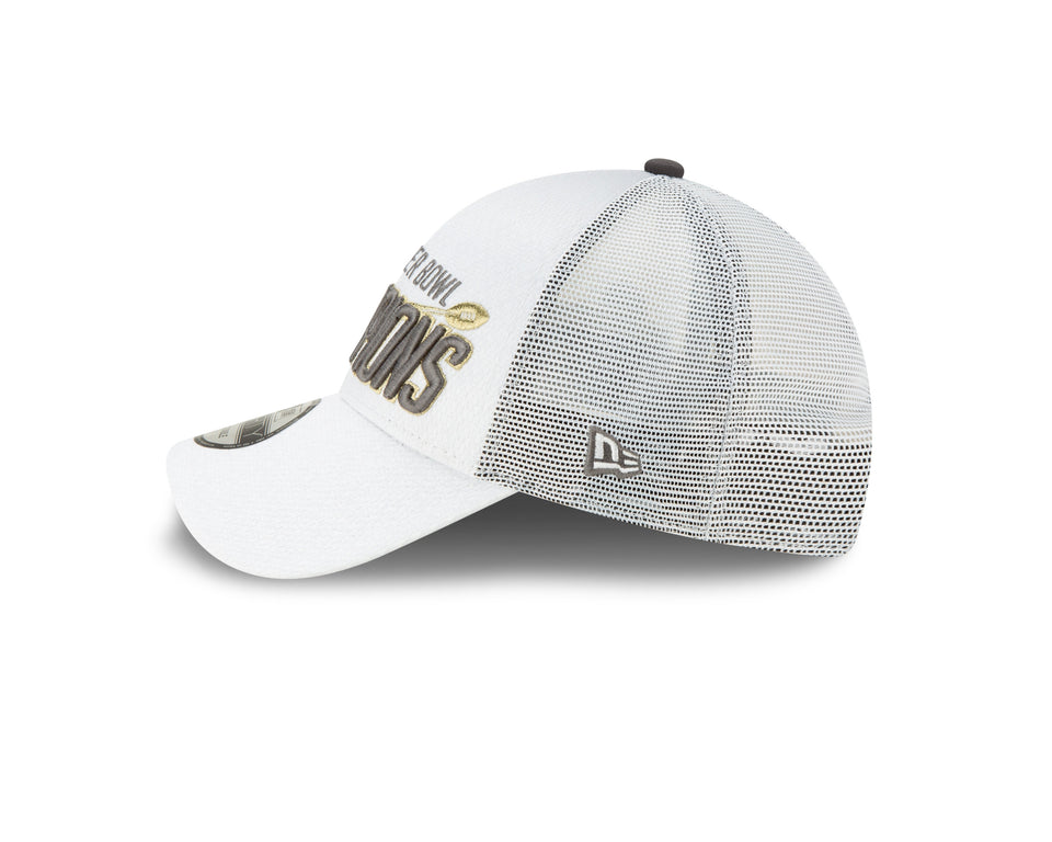 9FORTY トラッカー NFL スーパーボウルLIV カンザスシティ・チーフス ロッカールームキャップ