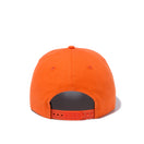 9FIFTY ハンティング レザーパッチ ダックマクラーレンオレンジ ブラウンスエードバイザー