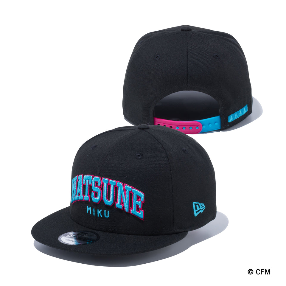 9FIFTY 初音ミク アーチロゴ 2トーンストラップ