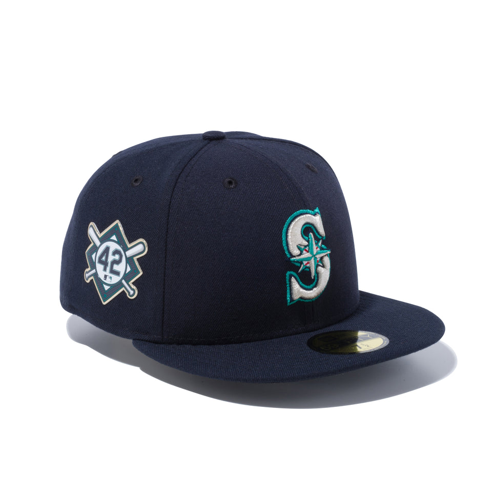 59FIFTY 2020 ジャッキー・ロビンソンデー記念パッチ シアトル・マリナーズ