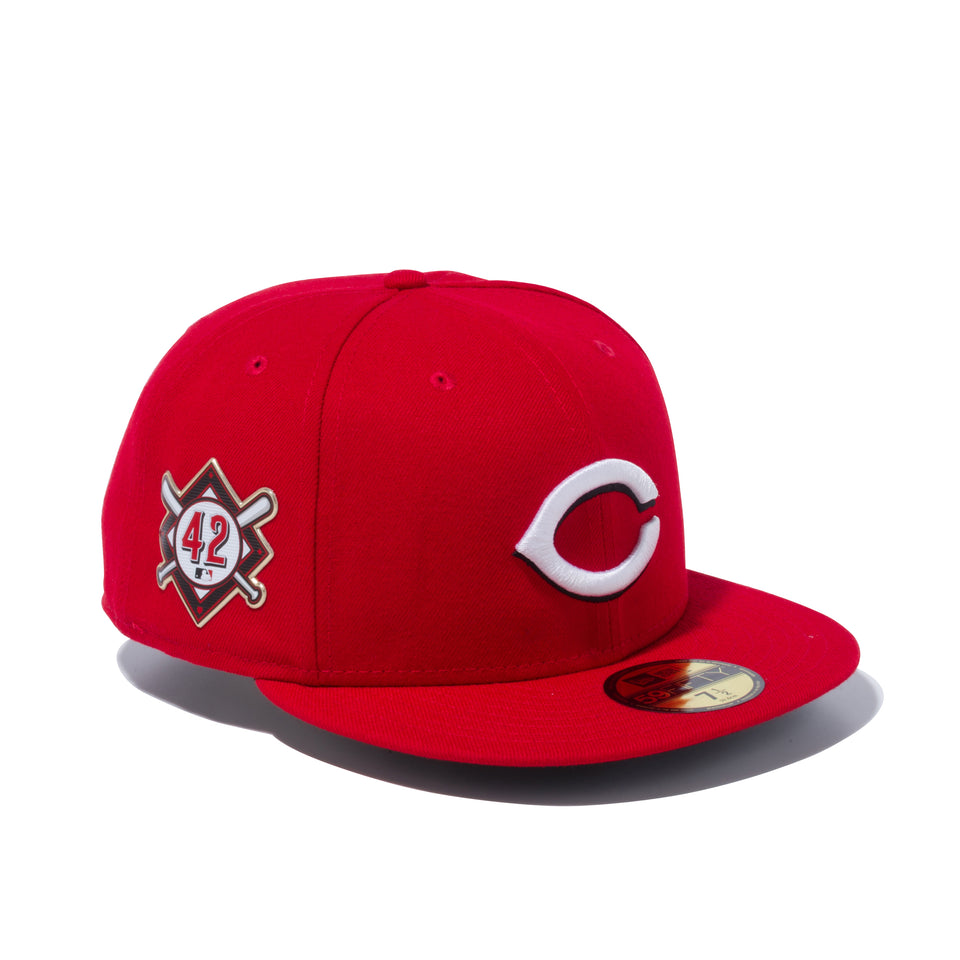 59FIFTY 2020 ジャッキー・ロビンソンデー記念パッチ シンシナティ・レッズ
