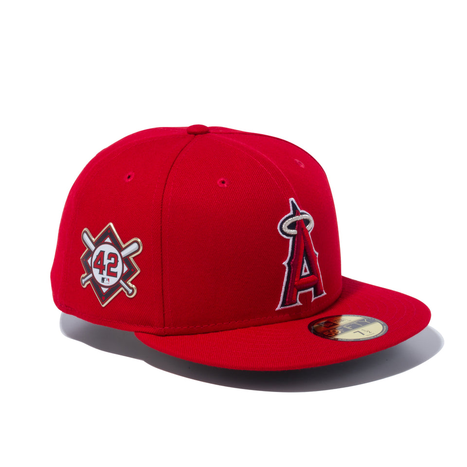 59FIFTY 2020 ジャッキー・ロビンソンデー記念パッチ ロサンゼルス・エンゼルス