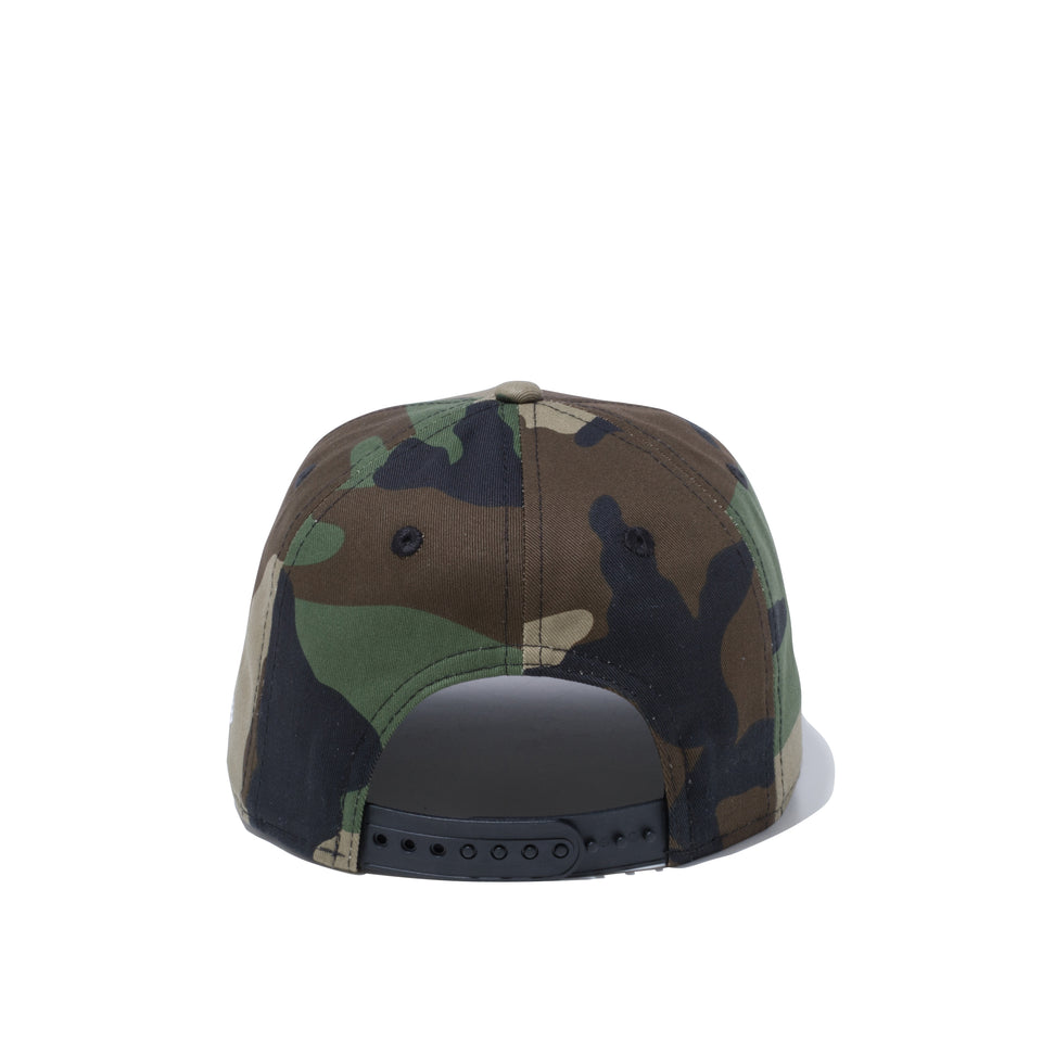 Youth 9FIFTY スモークロゴ NEW ERA ウッドランドカモ