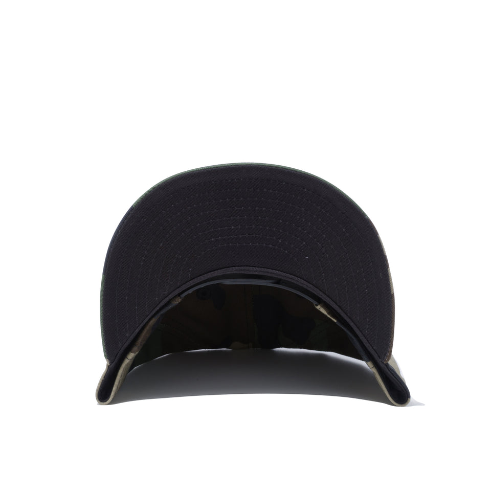 Youth 9FIFTY スモークロゴ NEW ERA ウッドランドカモ