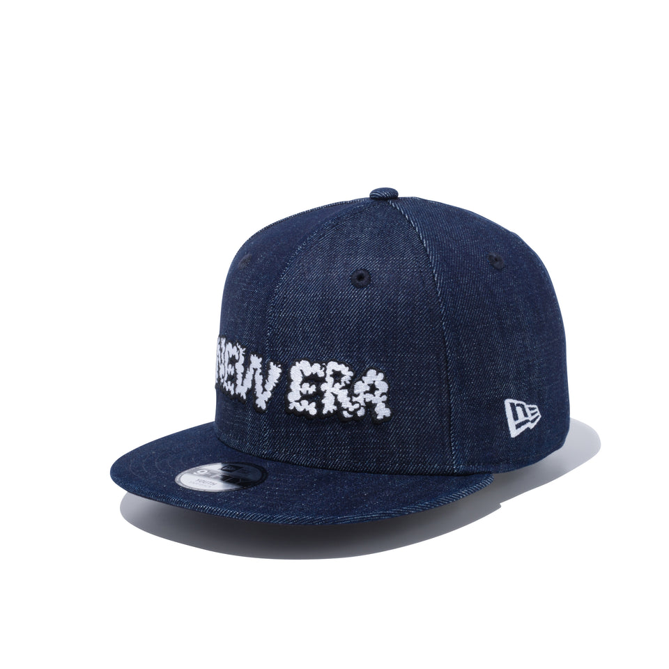 Youth 9FIFTY スモークロゴ NEW ERA インディゴデニム