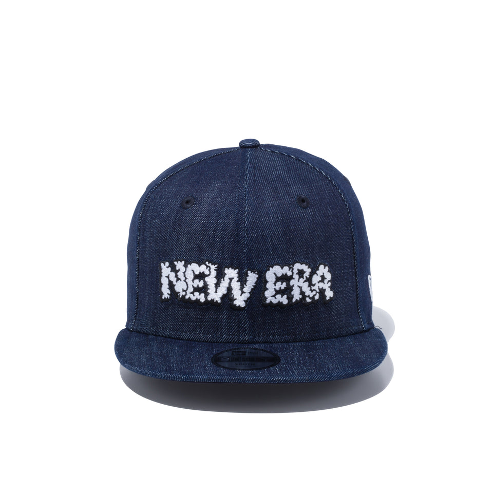 Youth 9FIFTY スモークロゴ NEW ERA インディゴデニム