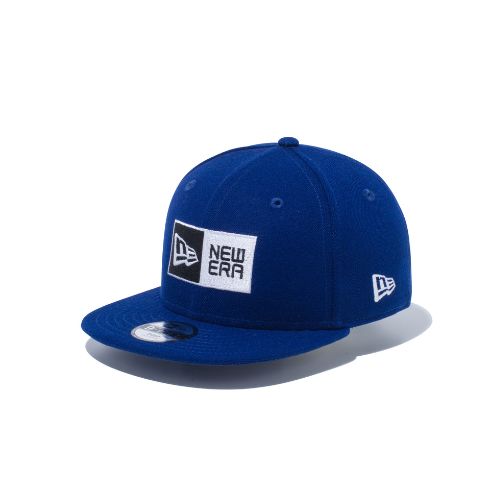 Child 9FIFTY ボックスロゴ ダークロイヤル