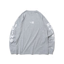 長袖 コットン Tシャツ カタカナ ニューエラ ボックスロゴ グレー
