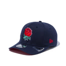 9FIFTY ストレッチスナップ England Rugby イングランドラグビー エンブレム ネイビー