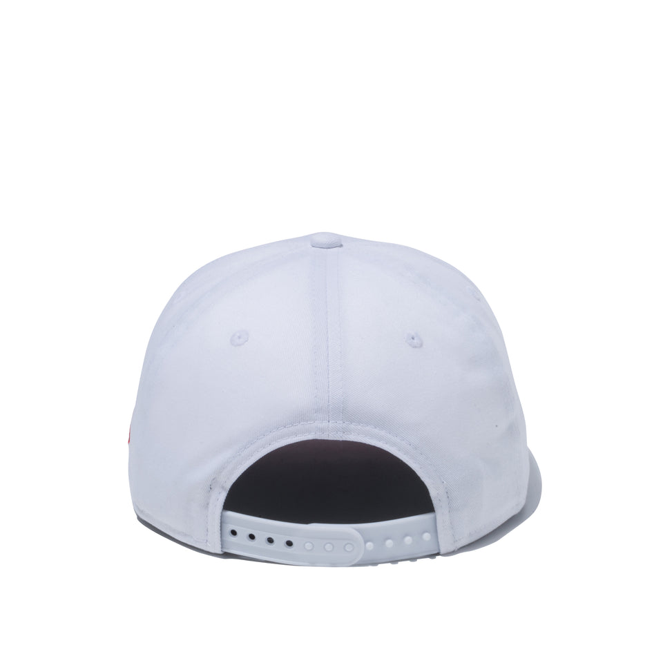 9FIFTY England Rugby イングランドラグビー エンブレム ホワイト レッドアンダーバイザー