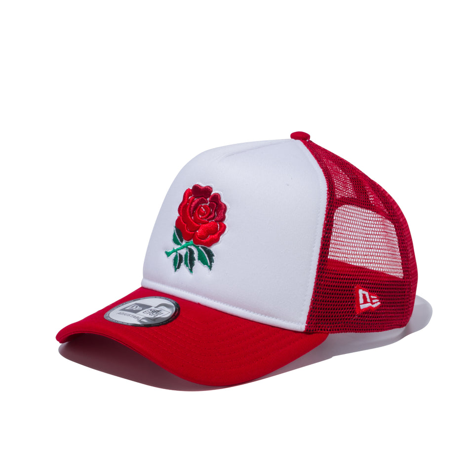 9FORTY A-Frame トラッカー England Rugby イングランドラグビー エンブレム レッド