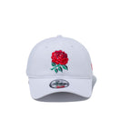 9TWENTY England Rugby イングランドラグビー エンブレム ホワイト