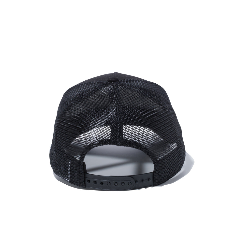 9FORTY A-Frame トラッカー ウーブンラベル NewEra BUFFALO.NY ブラック